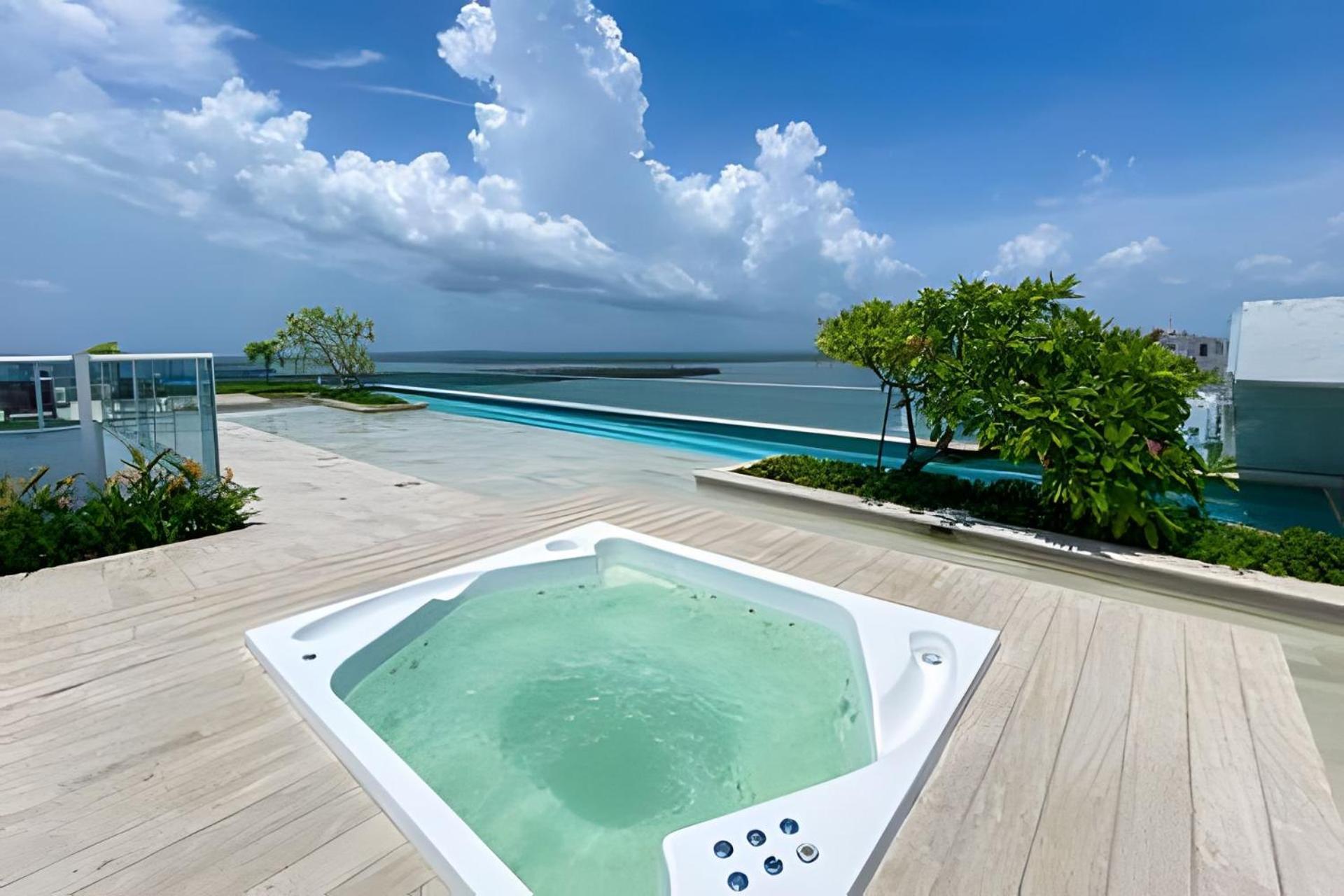 1 Dormitorio Frente A Playa De Morros. Piscina Cartagena المظهر الخارجي الصورة