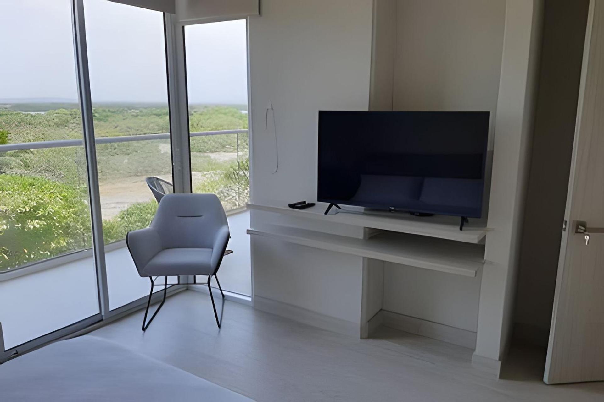 1 Dormitorio Frente A Playa De Morros. Piscina Cartagena المظهر الخارجي الصورة
